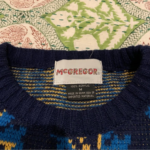 Vintage paisley sweater - Picture 2 of 2